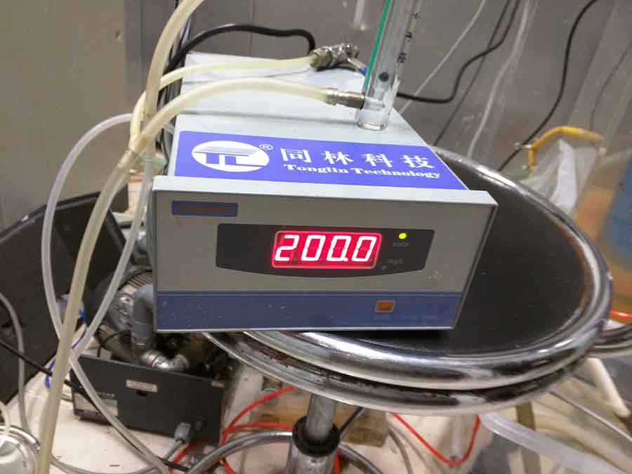 清華大學水利學院臭氧處理水實驗